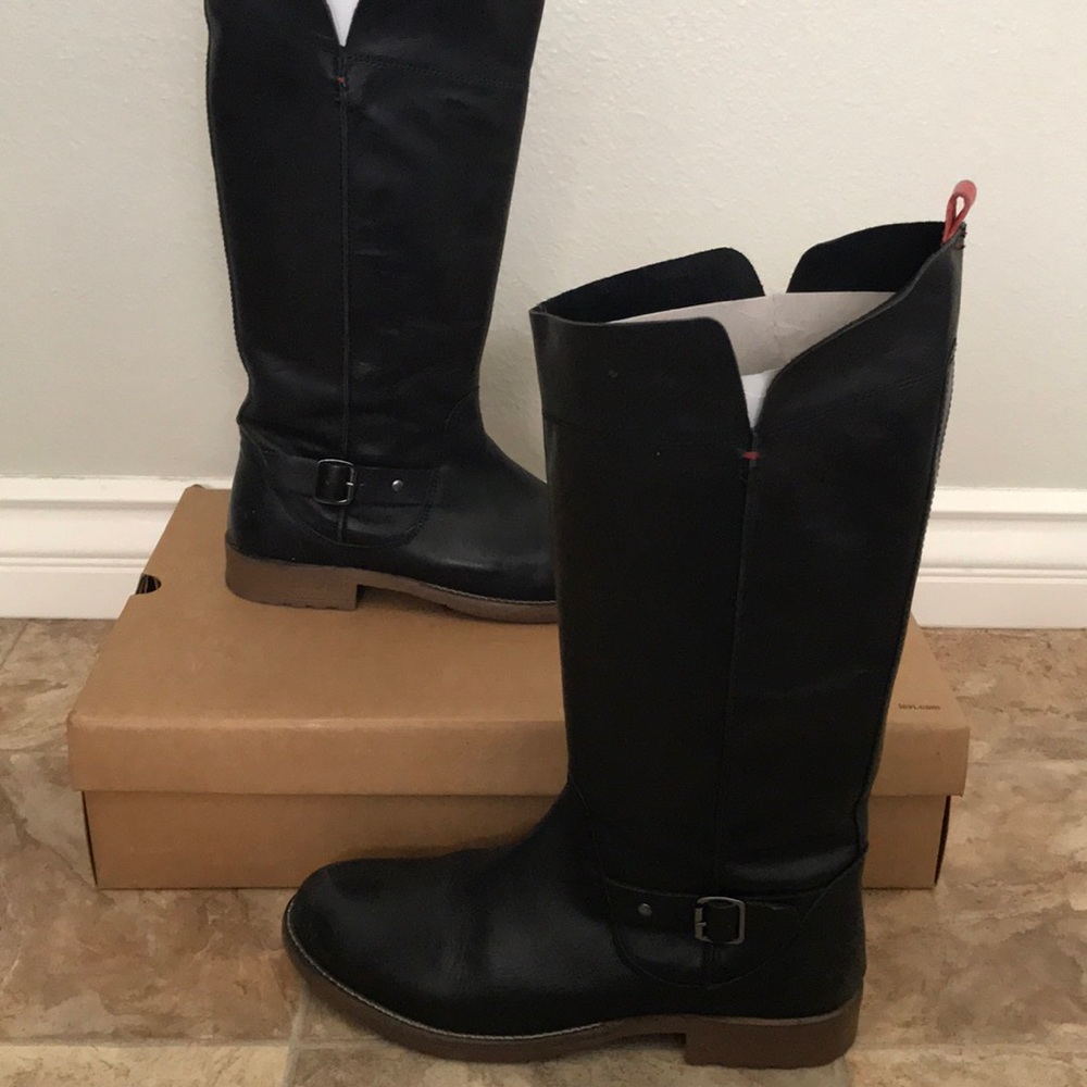 Levi’s Motorcycle Leather Boots